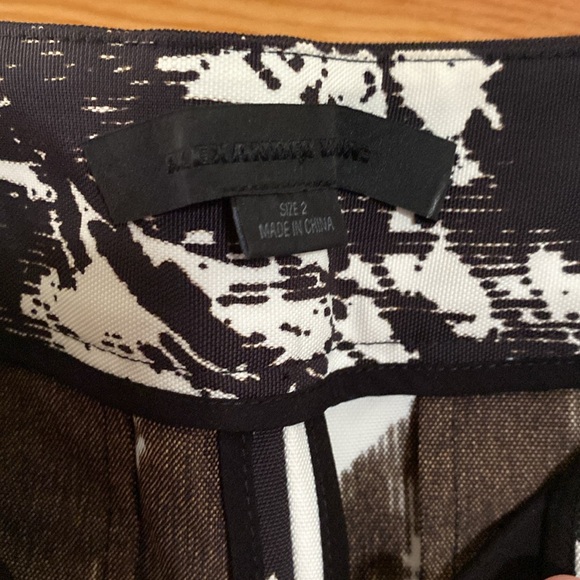 Alexander Wang 2015 Resort Wide Leg Black and White Pants - Picture 3 of 8